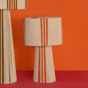 Crema – 3 líneas naranjas – vista 2