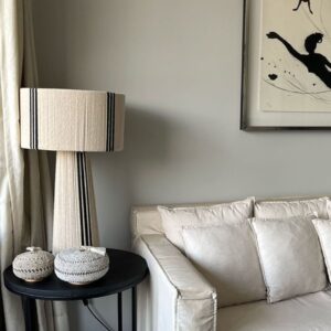 Crema – 3 líneas negras – vista 2