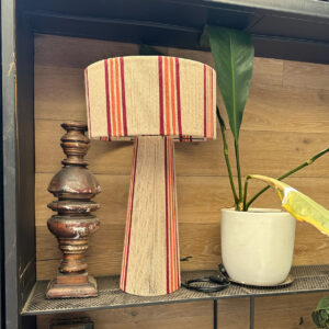 Madera - burdeo - salmón