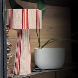 Madera – burdeo – salmón – vista 2