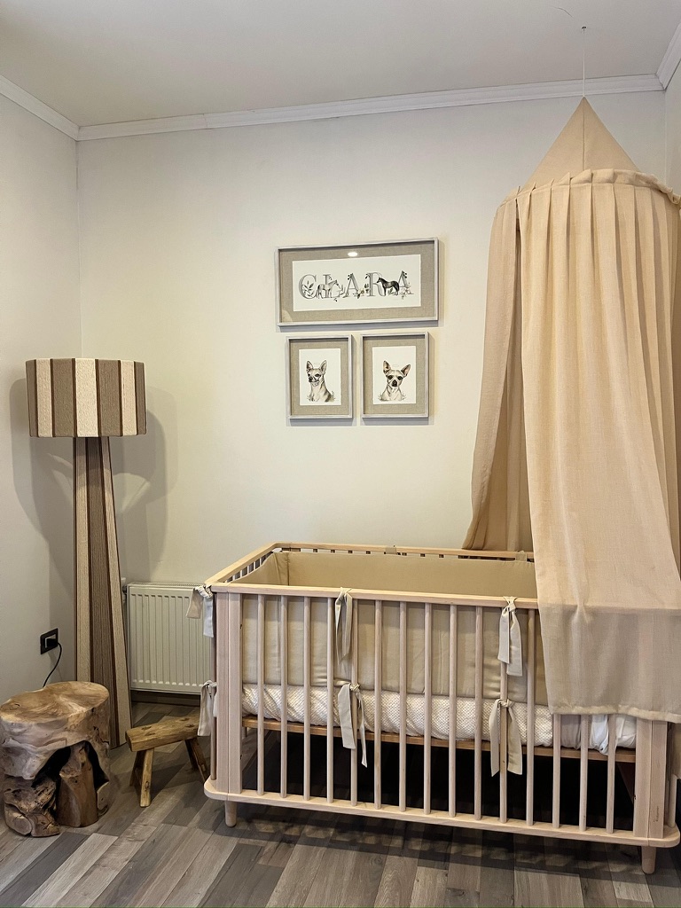 Crema - castaño - madera - Imagen 2