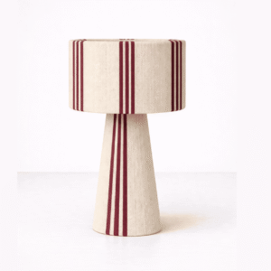 Crema – 3 líneas burdeo – vista 2